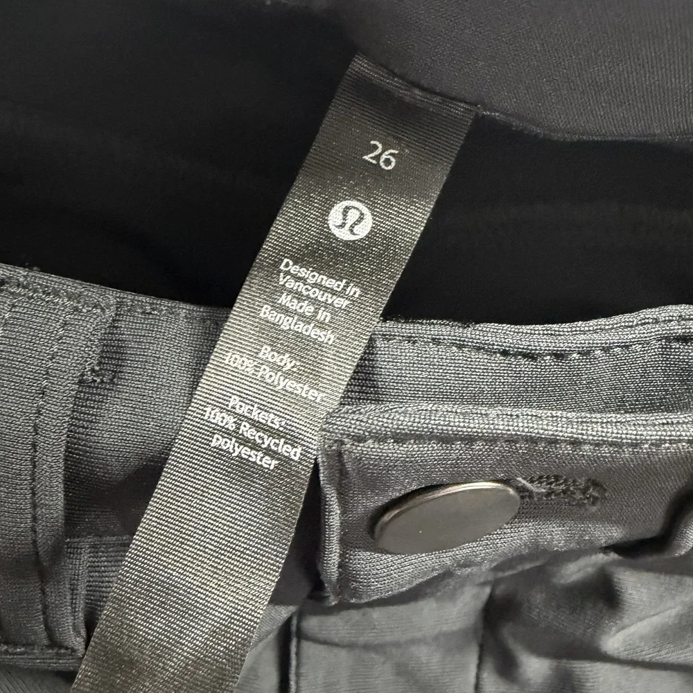 Lululemon ABC Pants Mens 26x32 Gray Tech Designer Pockets‎ Lightweight
